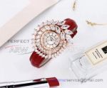 Perfect Replica Chopard Rose Gold Diamond Women's Watch